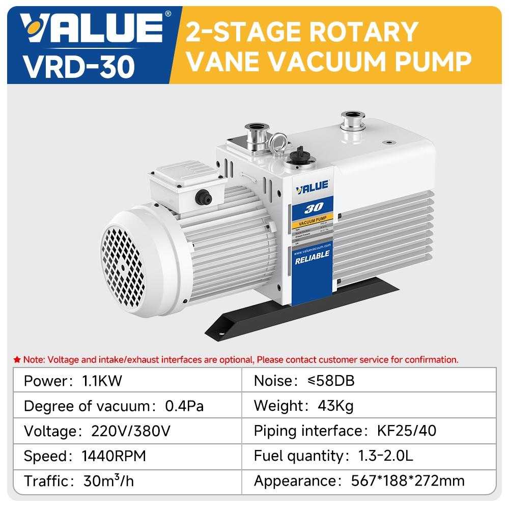 \rotary-vane-vacuum-pumps\vrd-30\vrd-30-two-stage-rotary-vane-vacuum-pump-30m-h-specification